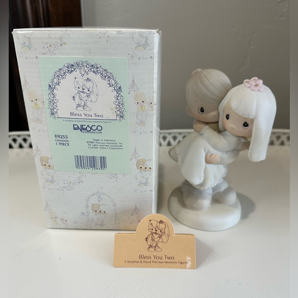 Precious Moments Bless You Two Figurine E9255